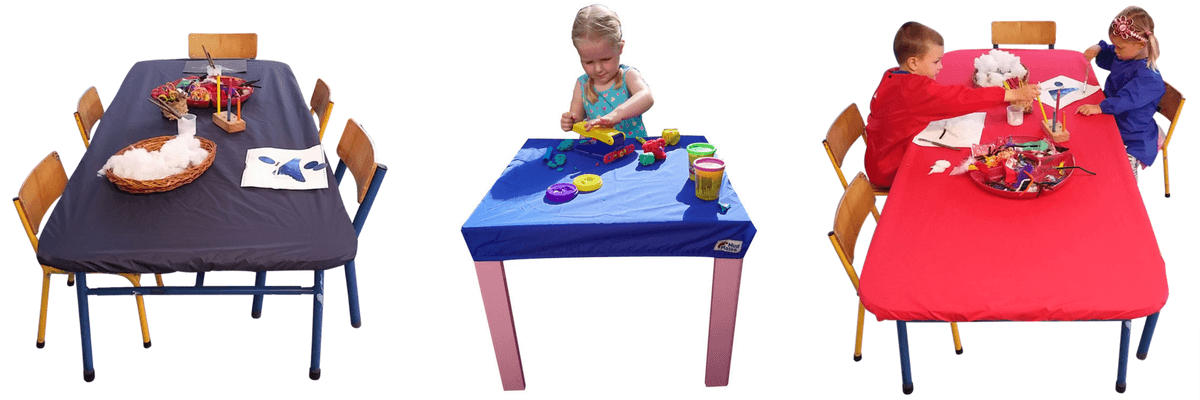 Elasticated Fitted Tablecloths for ECE Childcare Centres